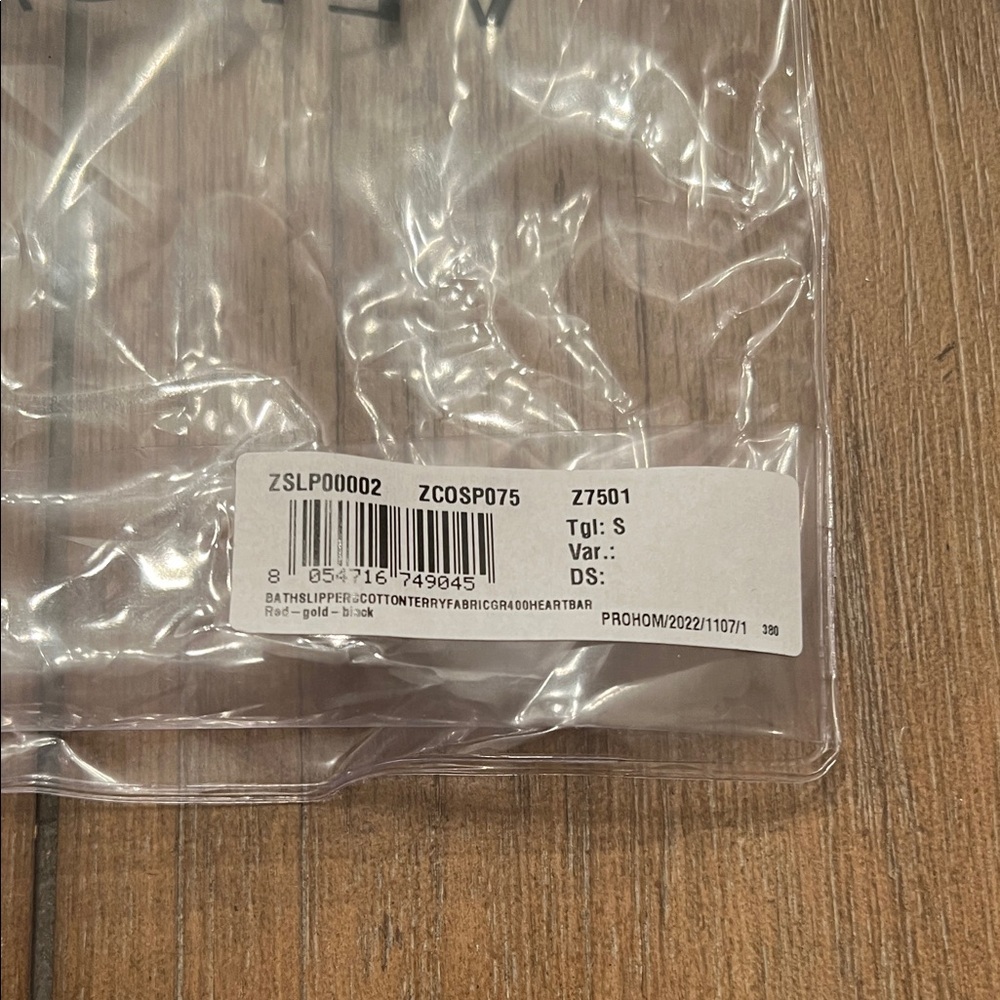 Versace Red and Gold Medusa House Slippers women size small - Picture 3 of 4